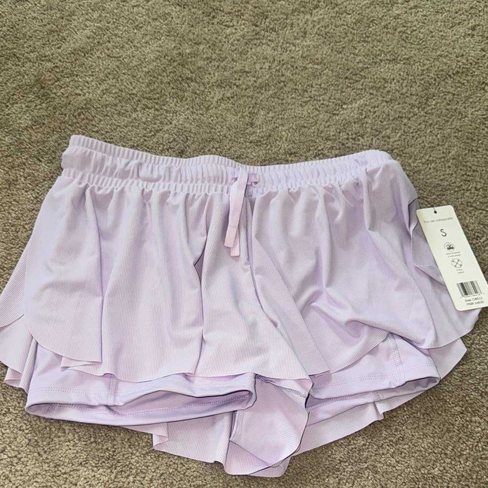 Light Purple Athletic Shorts